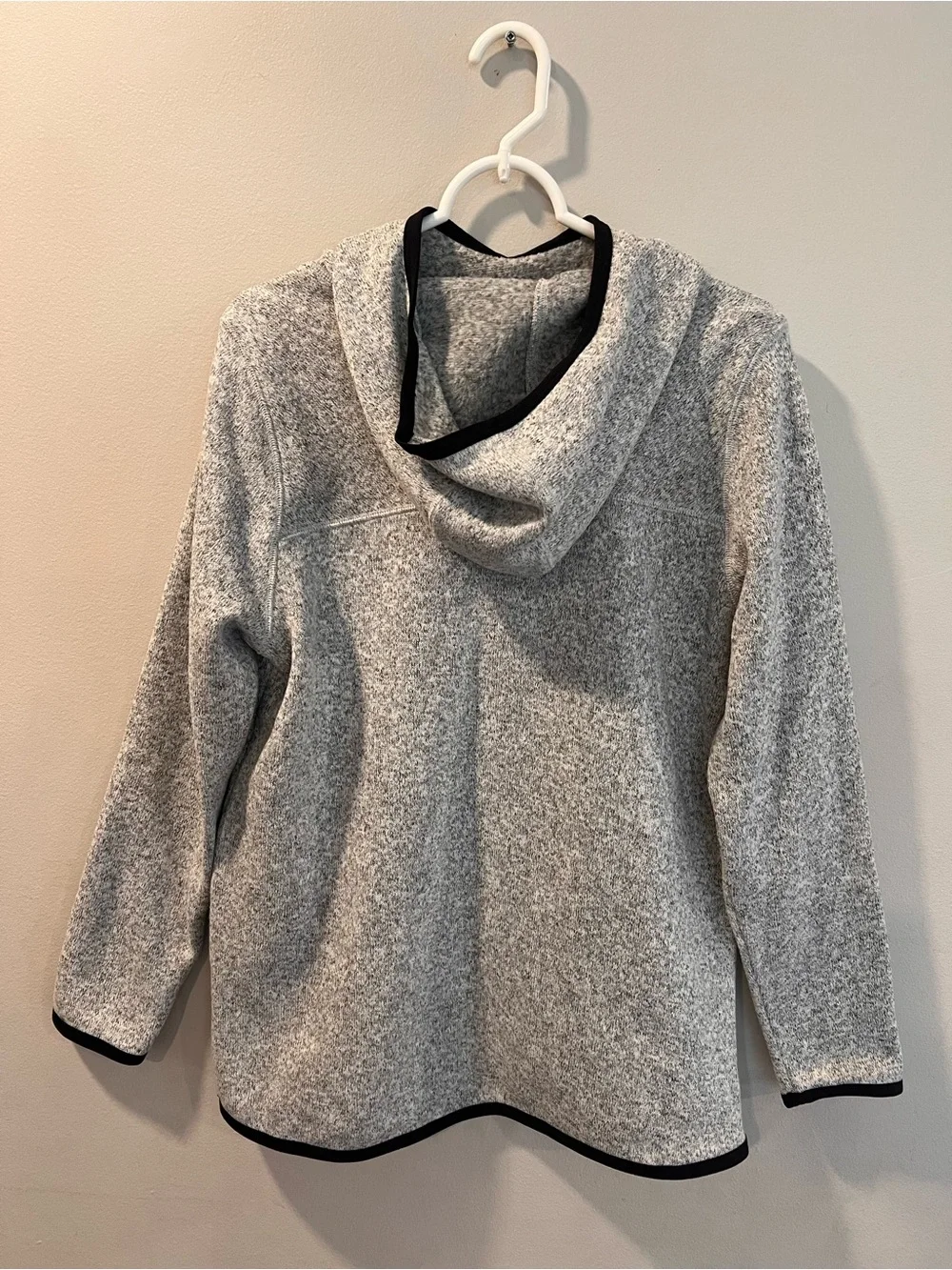 Nike Tech Fleece Heathered Gray Pullover Hoodie Women’s Sweatshirt Size Medium